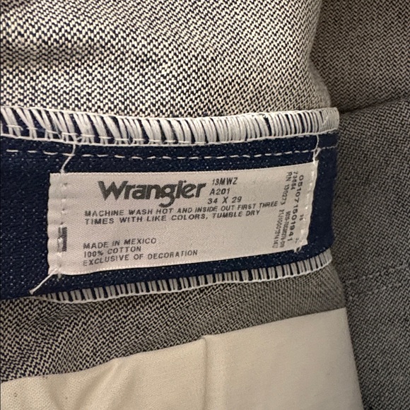 NWT 13MWZPW WRANGLER® COWBOY CUT® ORIGINAL FIT JEAN, 34x29 - Picture 10 of 10